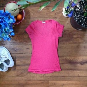 ‼️SALE‼️ HOT PINK CREW-NECK T-SHIRT